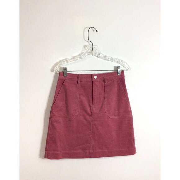 Oliver Bonas Corduroy Skirt Womens 4 - Picture 1 of 7